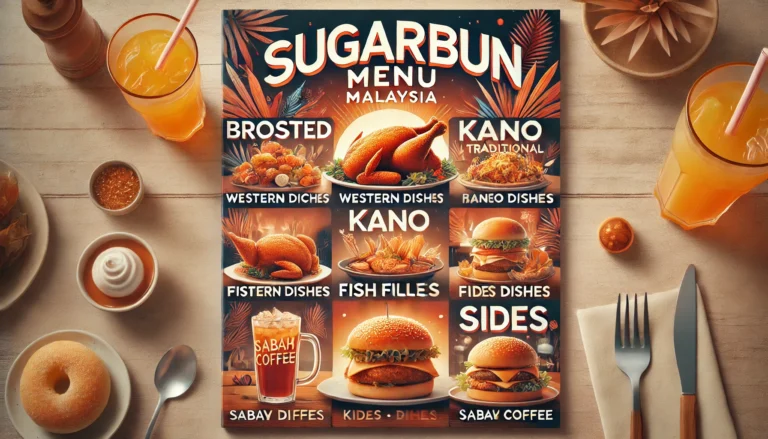 Sugarbun Menu Malaysia