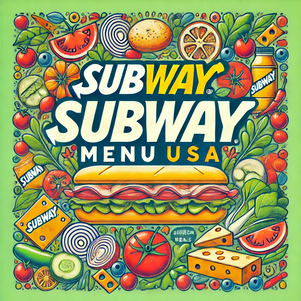 Subway Menu USA